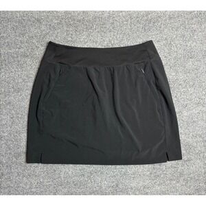 Athleta Skirt 6 Black Soho Skort Featherweight Stretch Skirt Cottage Tennis Golf